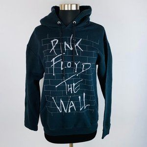 Pink Floyd Classic Rock Band Black Hooded Sweatshirt S